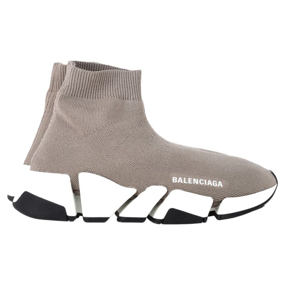 Balenciaga Speed 2.0 Sneakers in Grey Polyester